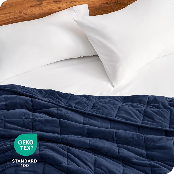 Bare Home Weighted Blanket King Size 30lb - Image 7
