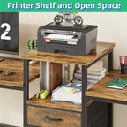 GYIIYUO 93'' Two Person Desk - Image 6