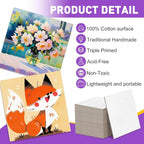 ESRICH 14 Pack 4x4IN Mini Magnetic Canvas Panels, Small Canvases - Image 6