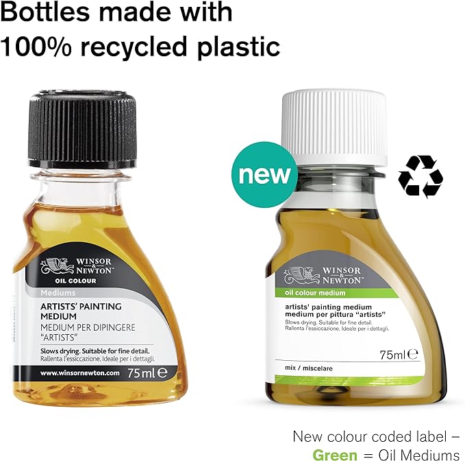 Winsor & Newton Liquin Original Medium, 250ml Bottle - Image 3