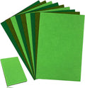 Whaline 18Pcs Felt Fabric Sheets Soft Thick Assorted Green Craft Felt Pack by Whaline