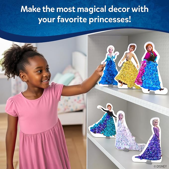 Skillmatics Poke-in Art – Disney Frozen, Mess-Free DIY Wood Craft Kit | - Image 6