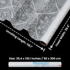 DKTIE Boho Style Stained Glass Window Film - Image 4