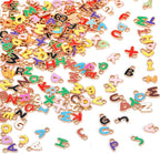 stino 200Pcs A-Z Metal Letter Charms by stino