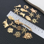 WOCRAFT 60pcs KC Gold Christmas Bracelet Charms - Image 4