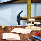 Namalu 10 Pack Balsa Wood Sheets 6 x 4 x 0.08 Inches-2 mm Thick Unfinished - Image 6