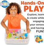 Creativity for Kids Sensory Bin: Construction Zone Playset - Image 2