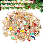 200Pcs Charms for Jewelry Making - Image 2