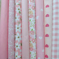 Cotton Fabric DIY Making Supplies Quilting Patchwork Fabric Fat Quarter Bundles by Antetek
