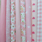 Cotton Fabric DIY Making Supplies Quilting Patchwork Fabric Fat Quarter Bundles by Antetek
