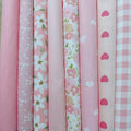 9.8" x 9.8" Cotton Fabric DIY Making Supplies Quilting Patchwork Fabric Fat by Antetek