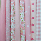 9.8" x 9.8" Cotton Fabric DIY Making Supplies Quilting Patchwork Fabric Fat by Antetek