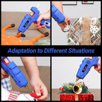 Hot Glue Gun Full Size: DEKOPRO 60/100Watt Dual Temp Hot Glue Gun Kit - Image 6