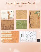 3D Flower Wooden Puzzles for Adults-Gerbera Daisy, DIY Wooden Flowers Model Kit - Image 7