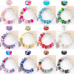 Zyehxed 220Pcs European Large Hole Craft Beads - Image 3