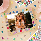 2760 PCS Letter Stickers for Scrapbooking, 40 Sheets Magazine Alphabet Stickers - Image 5