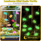 300pcs Mini Resin Turtles Luminous Tiny Turtle - Image 3