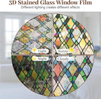 Bloss Stained Glass Window Film - Image 9