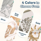 HTVRONT Textured Metallic Permanent Vinyl, Silhouette, Cameo Cutters, - Image 2