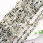 200 Pcs Green Rutilated Quartz Chip Beads - Image 5