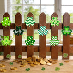 80PCS Wooden Shamrock Ornaments to Paint St. Patrick's Day Decorations - Image 6
