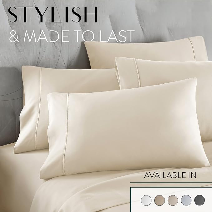 Danjor Linens Bed Sheet Set Twin XL - Image 8