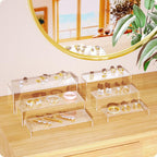 NIUBEE Acrylic Display Riser, Collectibles Display Stands Shelf - Image 6