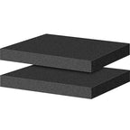 ToLanbbt Polyurethane Foam Sheets, 2P 16 x 12 x 1.6 Inch Cuttable Tool Box Case by ToLanbbt