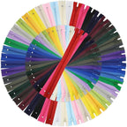 Zippers for Sewing, DOITEM Nylon Coil Zippers by DOITEM