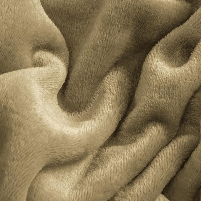 BEDELITE Flannel Sheets King Size Camel - Image 5