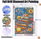 RYMILIE Book Diamond Art Kits for Adults, Flower 5D Diamond Painting Kits for - Image 5