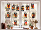 42PCS Sunday School VBS Crafts Bulk: Black Paper Oil-Lamp Nativity Suncatchers - Image 2