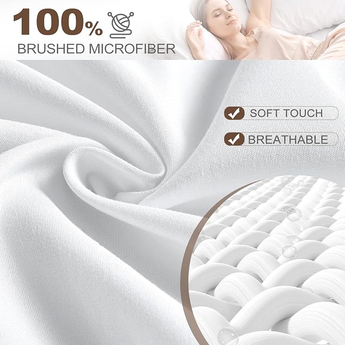 FreshCulture King Fitted Sheet Only 2 Pack - Image 2