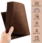 Morcheiong 50 Pcs Felt Fabric Soft Felt Fabric Sheet - Image 3