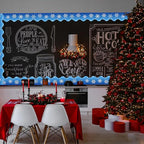 69 Feet Winter Snowflake Bulletin Board Borders, Scalloped Border Trim Holiday - Image 5