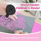 tweexy Craft Vinyl Weeding Scrap Collector Ring | Weeding Tools - Image 3