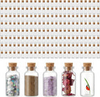 Patelai 100pcs Small Glass Jars by Patelai