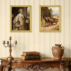 TWING 11x14 Picture Frame, Ornate Vintage 11x14 Gold Picture Frames, 1 Pack | - Image 3