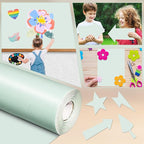Inkspire Mint Green Bulletin Board Paper Roll, 14.8FTx47IN Large Reusable - Image 5