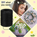 Syhood 673 Feet Floral Vine Bind Wire Rustic Wrapping Wire - Image 5