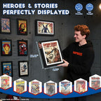 JupDec Comic Book Frame, Premium Wood Display Case - Image 5