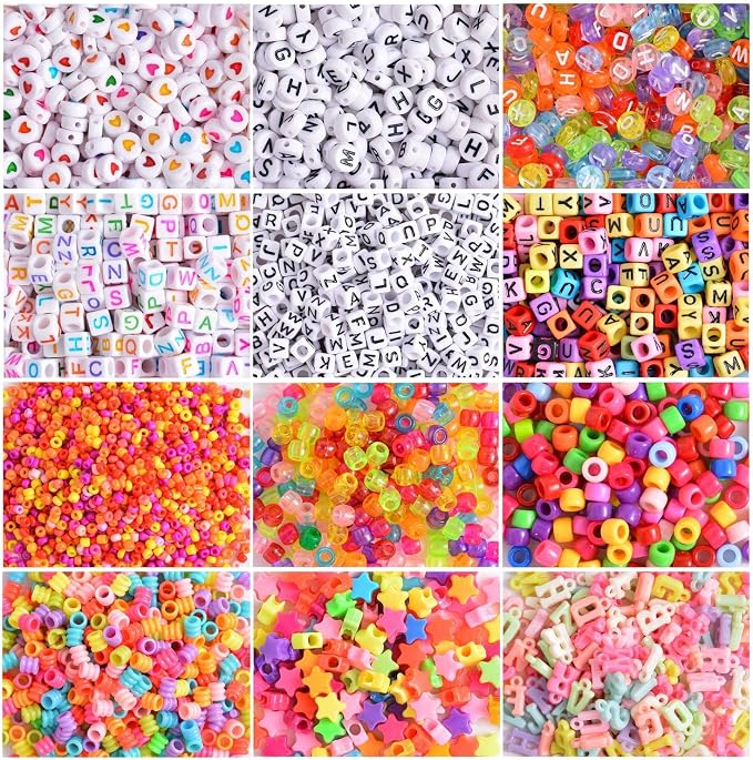 Peirich Jewelry Making Bead Kits, Includes 44 Embroidery Floss - Image 4