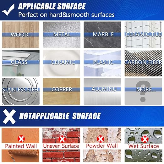 ZMUAXUAN Strong Nano Double Sided Tape Heavy Duty Mounting, Reusable Thick Gel - Image 3