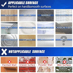 ZMUAXUAN Strong Nano Double Sided Tape Heavy Duty Mounting, Reusable Thick Gel - Image 3