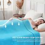 L'AGRATY Knitted Weighted Blanket - Image 4