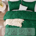 BEDELITE Forest Green Queen Comforter Set - Image 5