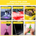 1/8 Thick Inch Acrylic Sheet for Laser Cutting, UV Printed Signs, Home Decor - Image 3