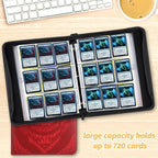 9-Pocket Card Binder for MTG, 720 Double Sided Pocket PU Trading Collection - Image 5