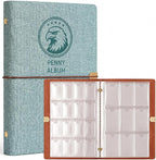 TaoBary Pressed Penny Book Holds 320 or 288 Coins, Pressed Penny Collection by TaoBary