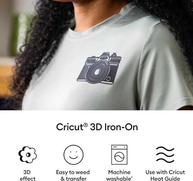 Cricut 3-D Iron-On - 5ft Bold Sampler - Image 3
